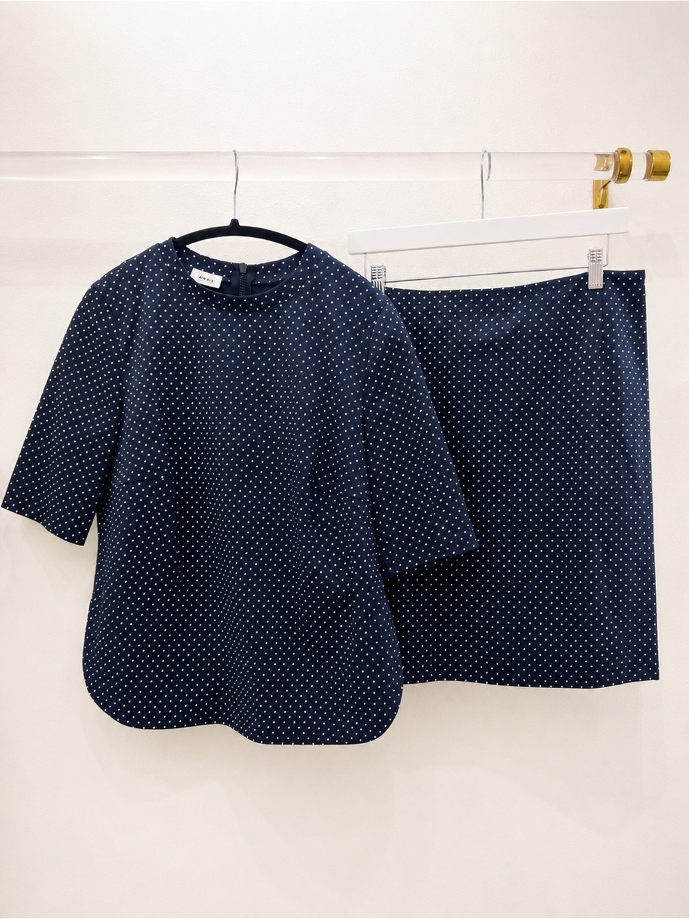 Akris Punto Women’s Polka Dot Skirt